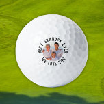 Best Grandpa Ever – Personalized Photo Golf Balls<br><div class="desc">Celebrate your grandfather's love for golf with this custom ball set with a printed photo of his grandchildren and the heartfelt quote "Best Grandpa Ever". You can change the second line "we love you" for any custom message, the kids' initials, or names. Perfect for Father's Day, his birthday, or any...</div>