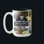 Best Grandpa Ever Photo Collage Custom Two-Tone Coffee Mug<br><div class="desc">Every morning I know most of us love to reach for that hot beverage. I notice this whenever our children's grandparents sleepover. So when I designed a mug for grandma and grandpa a few years ago I know it's a loved item. I hope your loved one will also enjoy a...</div>