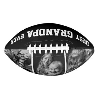 Best Grandpa Ever Photo Grandkids Christmas Football