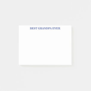 BEST GRANDPA EVER POST-IT NOTES