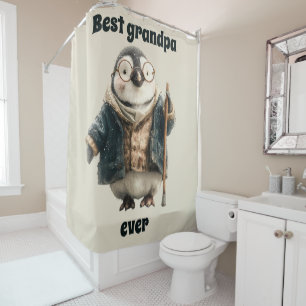 Best Grandpa Ever Winter Penguin