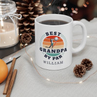 Best Grandpa Grandparents Day Retro Personalized