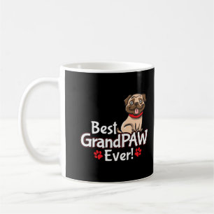 Best Grandpa GrandPAW Ever for Grandparent Coffee Mug