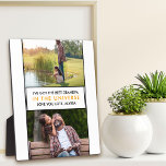 Best Grandpa in the Universe Personalized 2 Photo Plaque<br><div class="desc">Personalized photo plaque for the Best Grandpa in the Universe. The photo template is set up ready for you to upload two of your favourite photos and you can also customize all of the wording, if you wish. The wording currently reads "I've got the best grandpa in the universe love...</div>