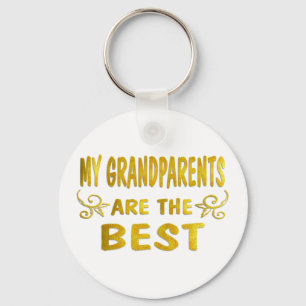 Best Grandparents Keychain