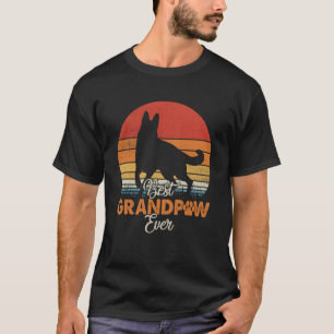 Best Grandpaw Ever German Shepherd Grandpa T-Shirt