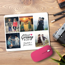 Best Granny Ever Cute Grandkids Photo Collage Gift