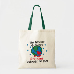 Best Great Grandma Belongs to me Tote Bag