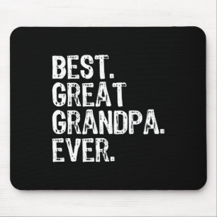 Best Great Grandpa Ever Family Fun Cool  Mouse Pad