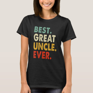 Best Great Uncle Ever Family Matching Vintage T-Shirt