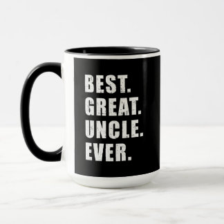 Best great uncle ever mug