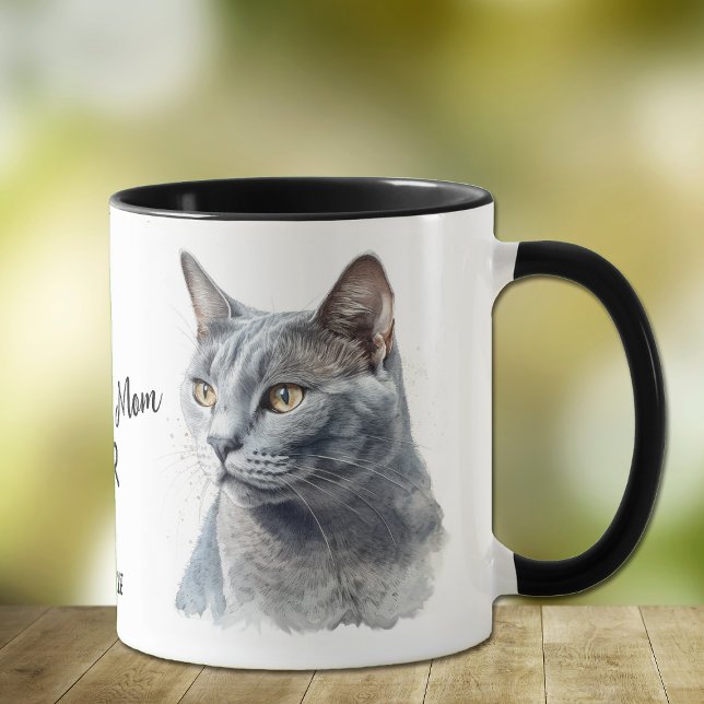 Best Grey Cat Mom Ever Mug (Creator Uploaded)