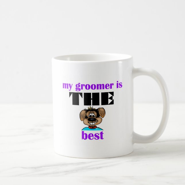 Best Groomer Coffee Mug (Right)