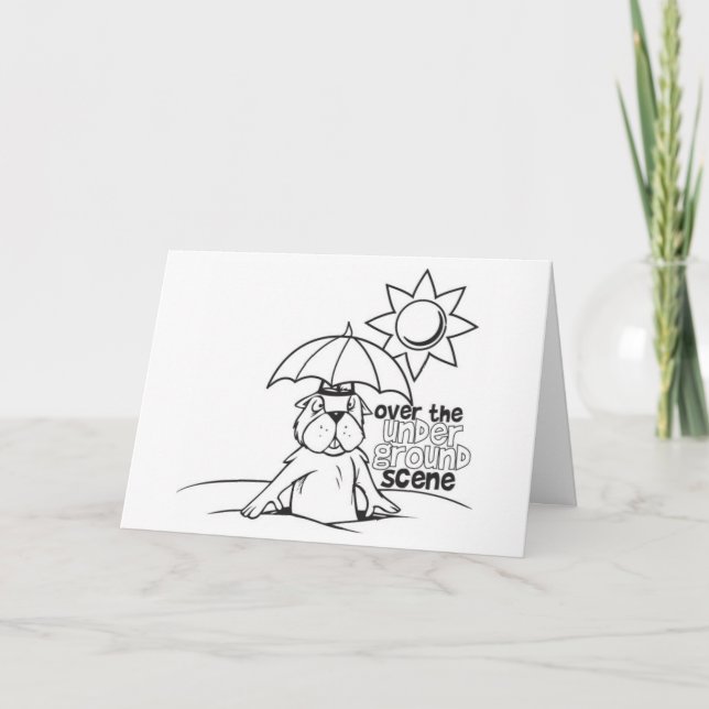 Best Groundhog Day Card (Front)