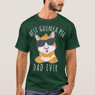 Best Guinea Pig Dad Ever Wheek Funny Guinea Pig Da T-Shirt