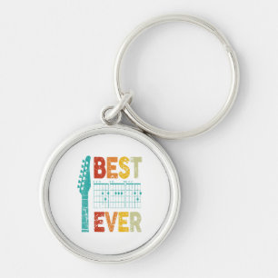 Best guitar dad ever chords best dad guitar shirt  keychain