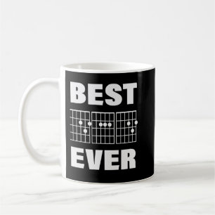 Best Guitar Dad Ever - Funny Guitar Gift For Dad Coffee Mug