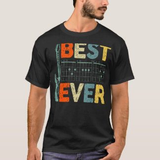 Best Guitar Dad Ever Guitarist Father Day Chord Gi T-Shirt