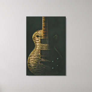 Best guitarist ever canvas print