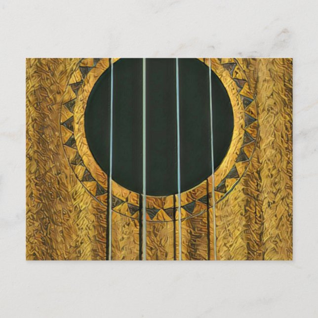 Best guitarist ever postcard (Front)