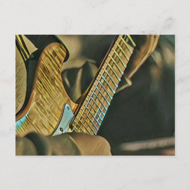 best guitarist ever postcard (Front)