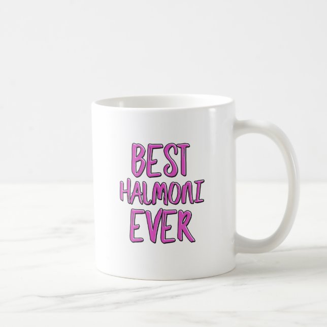 Best halmoni ever grandmother coffee mug (Right)