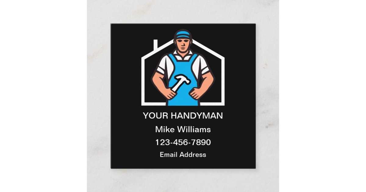 Best Handyman Business Cards Updated Zazzle