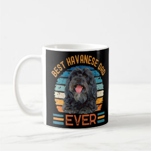 Best Havanese Dad Ever Dog Father's Day Tee Coffee Mug