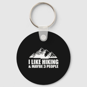 Best Hiking Art For Men Women Outdoor Hike Hiker G Keychain