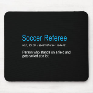 Best Hilarious Soccer Referee Definition Funny Gif Mouse Pad
