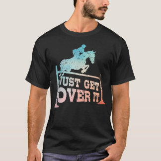 Best Horse Jumping Art For Horse Jumper Pony T-Shirt