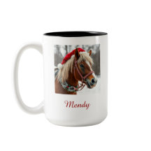 Best Horse Personalized Name Photo Mug