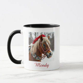 Best Horse Personalized Name Photo Mug