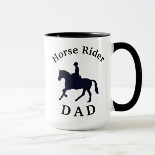 Best "Horse Rider DAD" Ever!  Father's Day Mug
