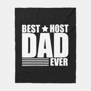 Best host dad ever happy fathers day gift ideas fleece blanket