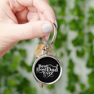 Best host dad ever happy fathers day gift ideas keychain