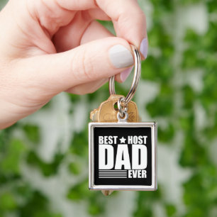 Best host dad ever happy fathers day gift ideas keychain