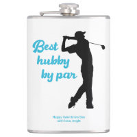 Best Hubby By Par Golfer Silhouette Golfing