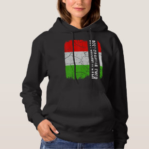 Best Hungarian Grandpa Ever Hungary Flag Father's  Hoodie