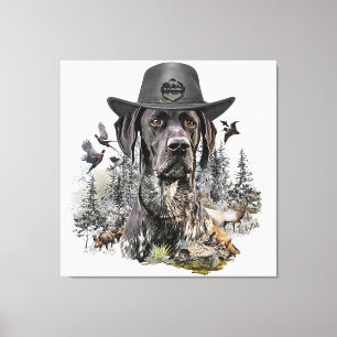 Best Hunting Dogs (GSP)  Canvas Print