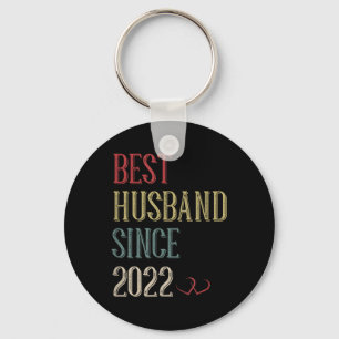 Best Husband 2022 3 Year 3rd Wedding Anniversary F Keychain