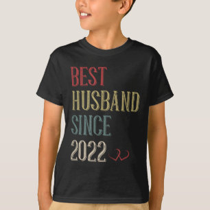 Best Husband 2022 3 Year 3rd Wedding Anniversary F T-Shirt
