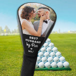 Best HUSBAND By Par Birthday Custom Photo Golf Head Cover<br><div class="desc">Best Husband By Par ... Customize these golf head covers with your couple favourite photo and monogram initials. Great gift to all golf husbands and golf lovers ! COPYRIGHT © 2020 Judy Burrows, Black Dog Art - All Rights Reserved . Best HUSBAND By Par Birthday Custom Photo Golf Head Cover...</div>