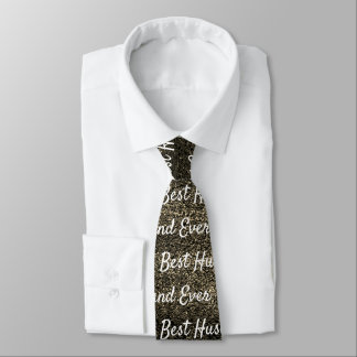 Best Husband Ever | Brown Dream Abstract   Tie