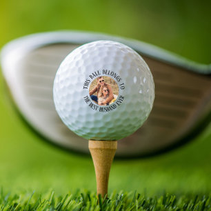 Best Husband Ever Photo Golf Balls