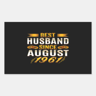 Best Husband Funny 59th Anniversary Parents Sticker