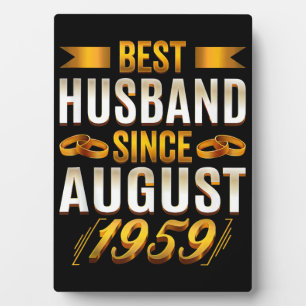 Best Husband Funny Anniversary Parents Plaque