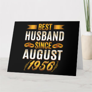 Best Husband Funny Anniversary Wife Card