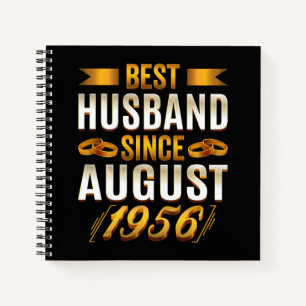 Best Husband Funny Anniversary Wife Notebook