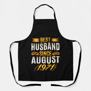 Best Husband Meaningfull Anniversary Parents Apron